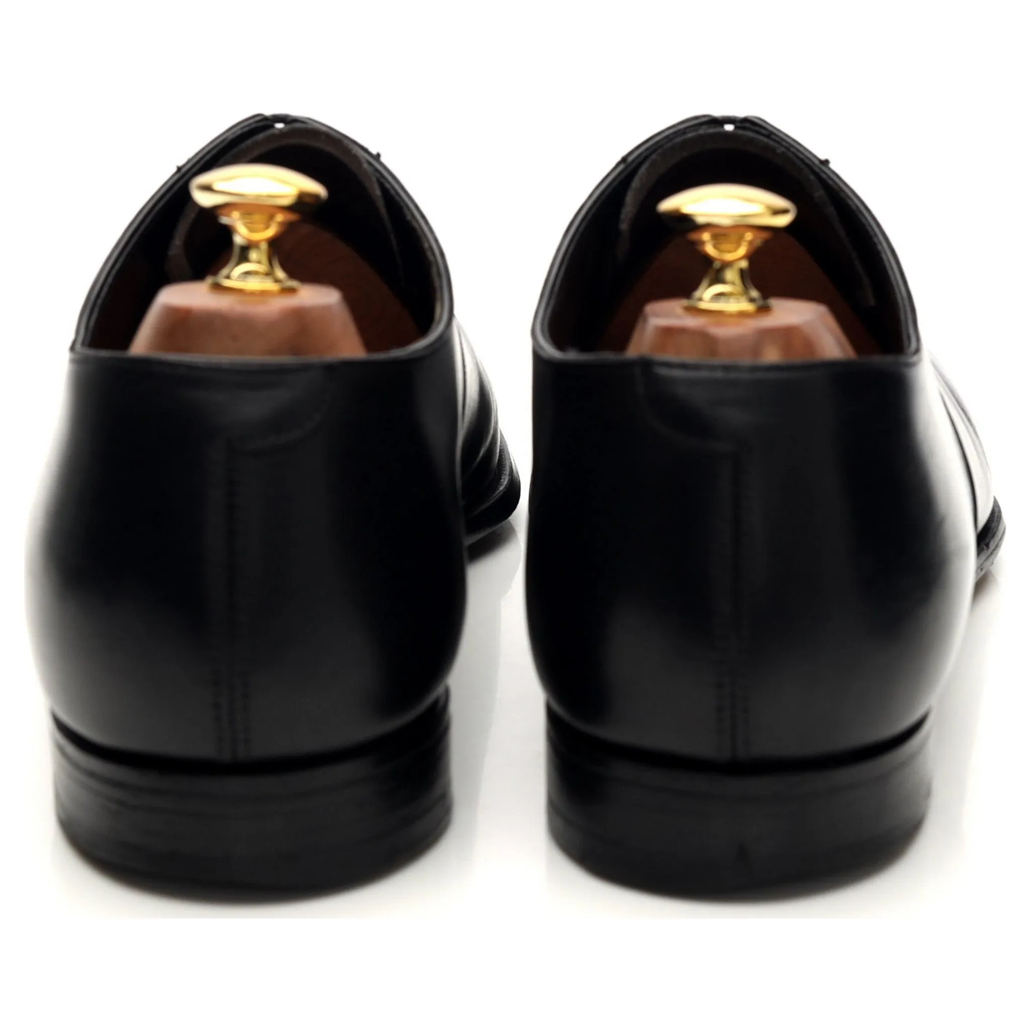 'Lonsdale' Black Leather Oxford UK 10.5 E