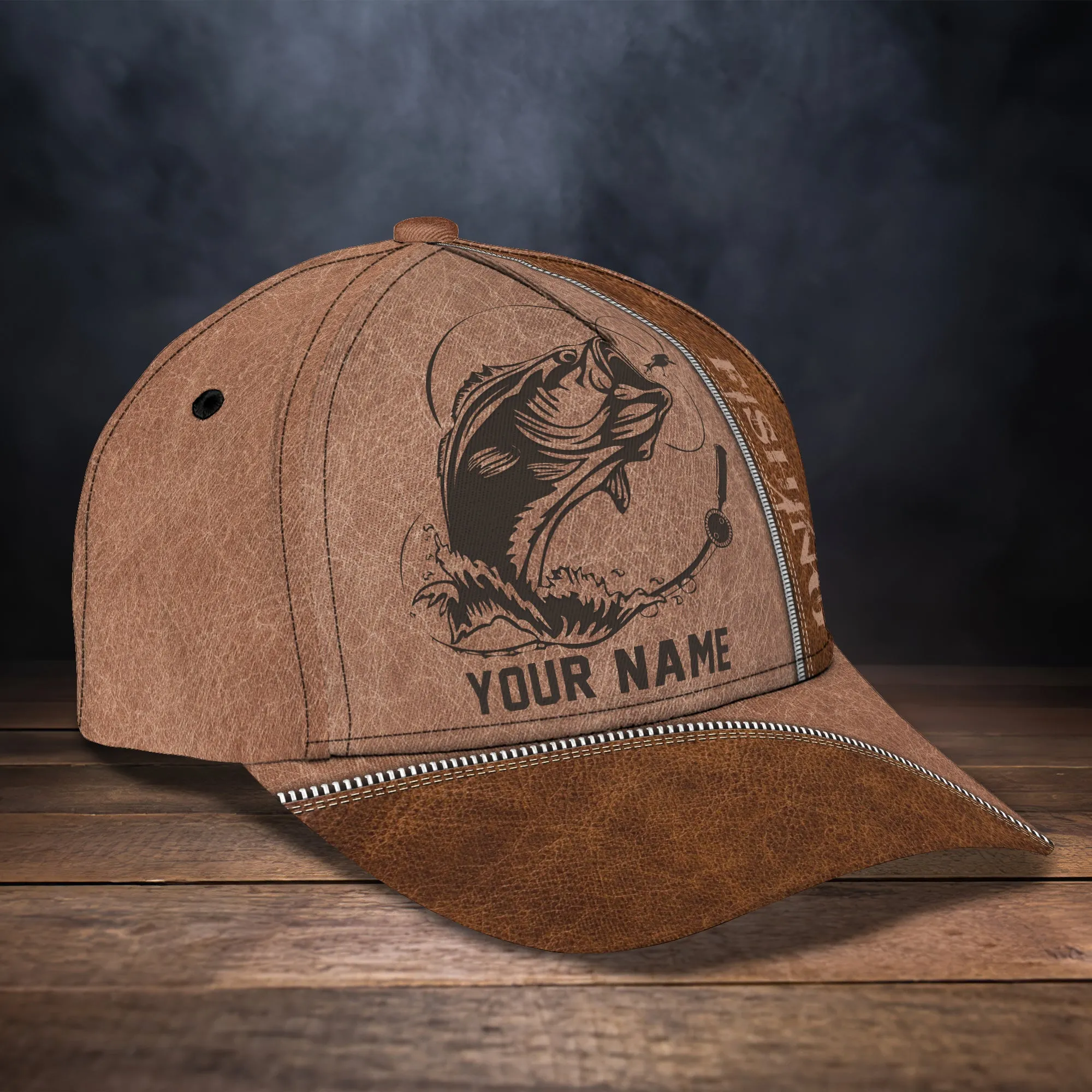 Love Fishing- Personalized Name Cap - ATM2K