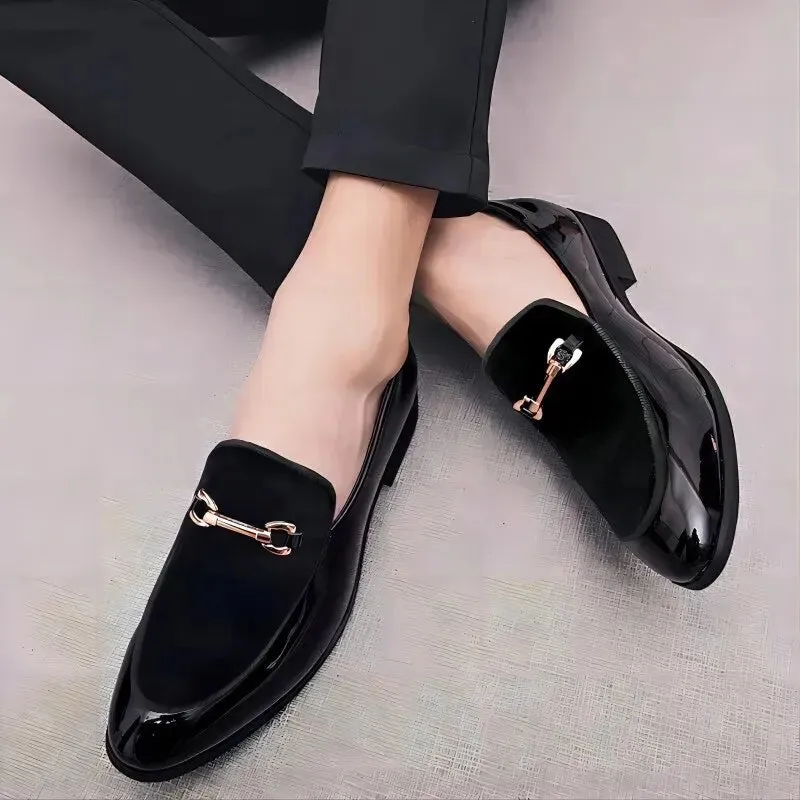 Luxusfuß Glanzlicht Slipper für Herren