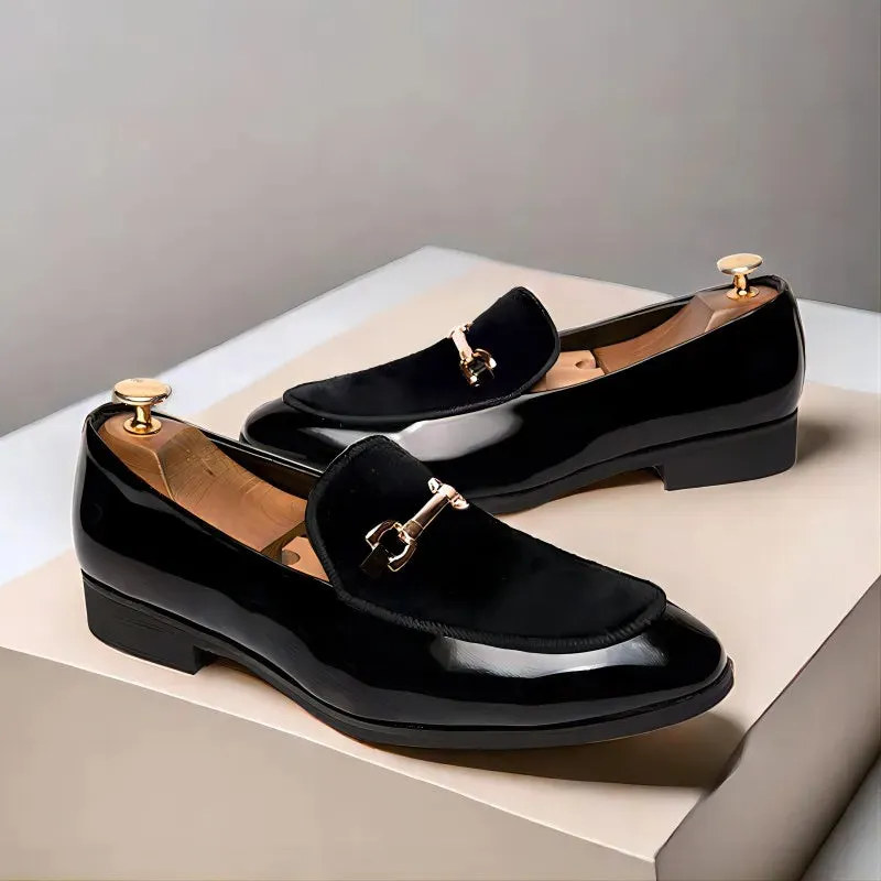 Luxusfuß Glanzlicht Slipper für Herren