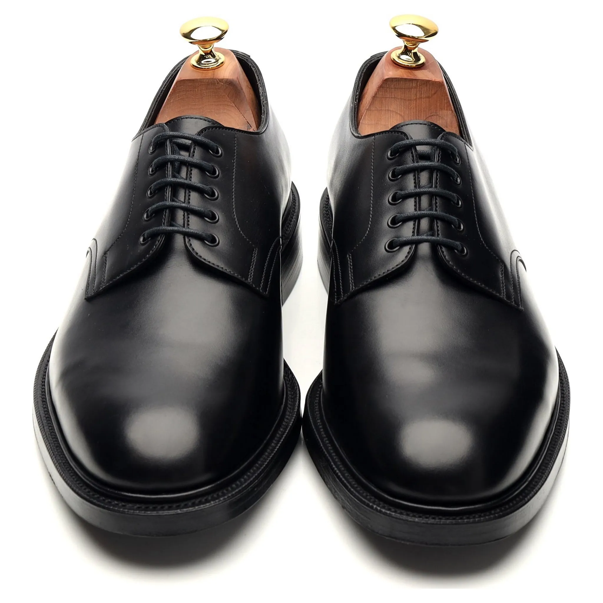 Mackintosh 'Windermere' Black Leather Derby UK 9 E