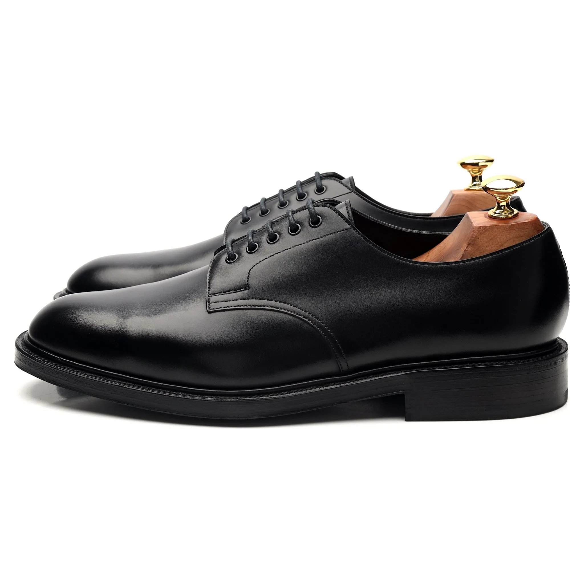 Mackintosh 'Windermere' Black Leather Derby UK 9 E