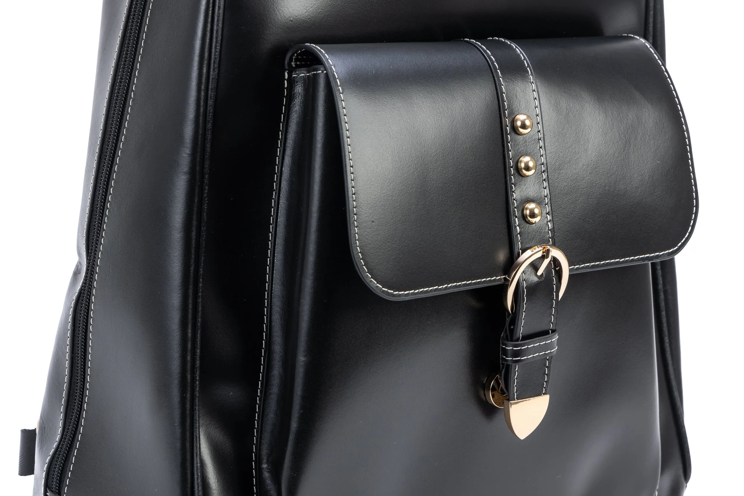 MADISON | 11" Leather Business Laptop Tablet Backpack