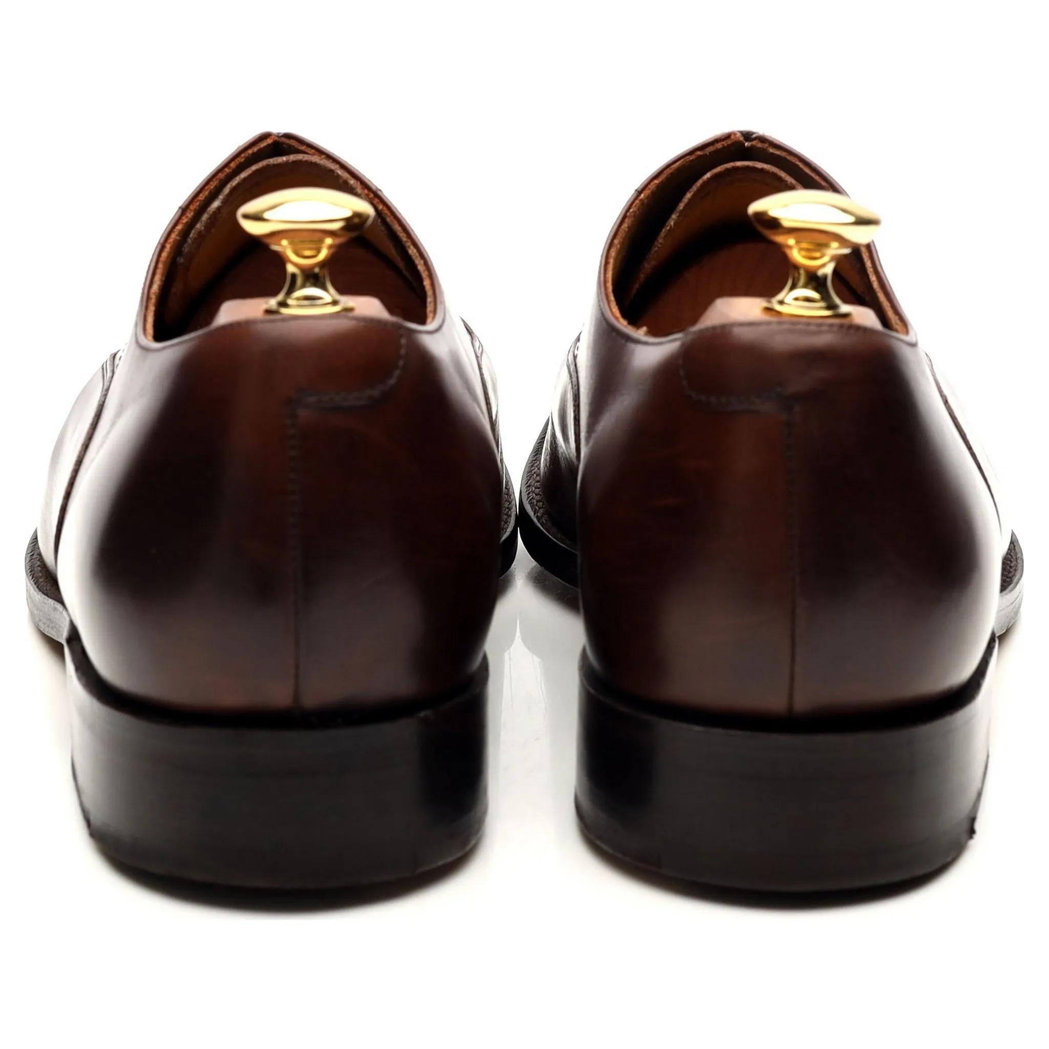 'Malvern' Dark Brown Leather Oxford UK 9 G