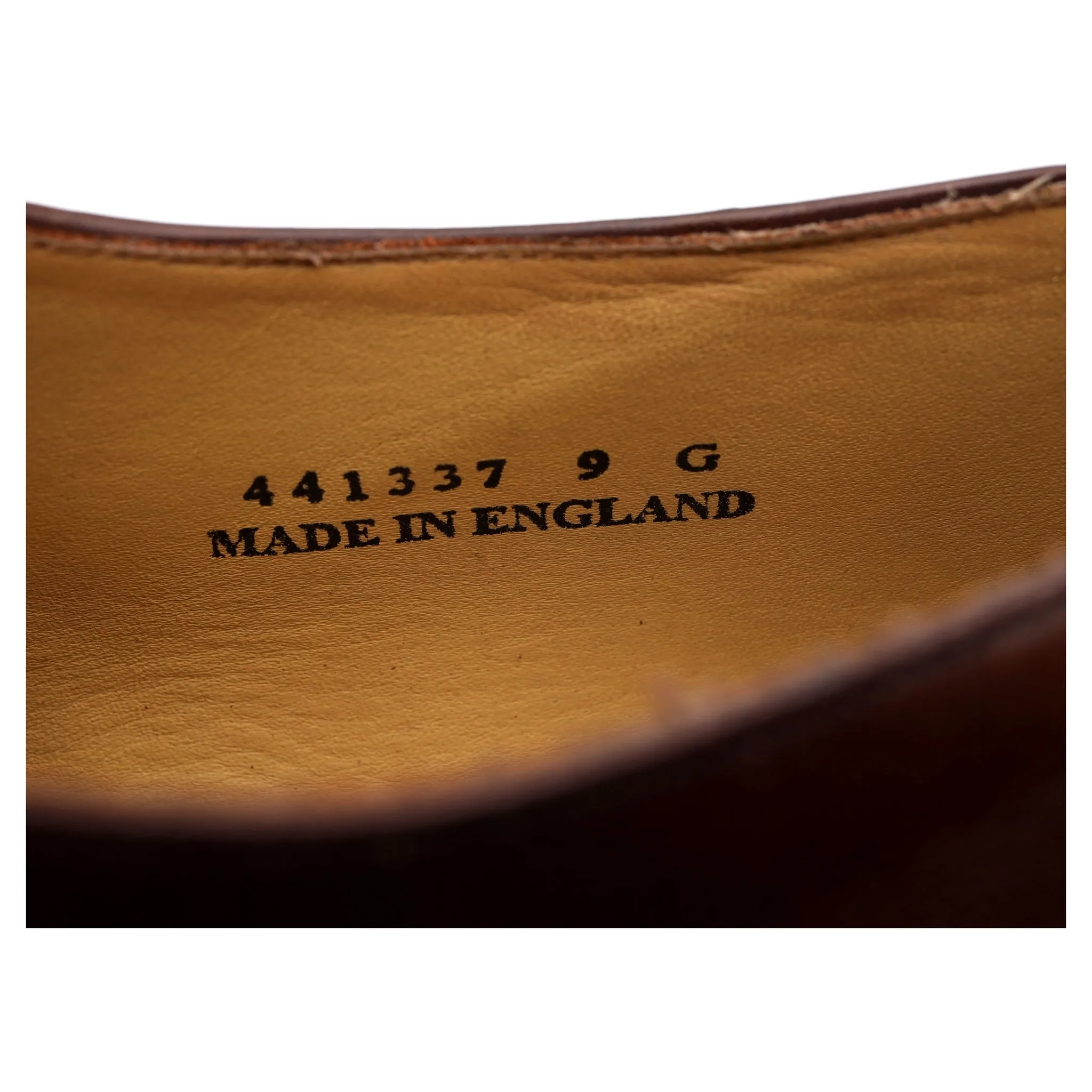 'Malvern' Dark Brown Leather Oxford UK 9 G