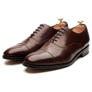 'Malvern' Dark Brown Leather Oxford UK 9 G