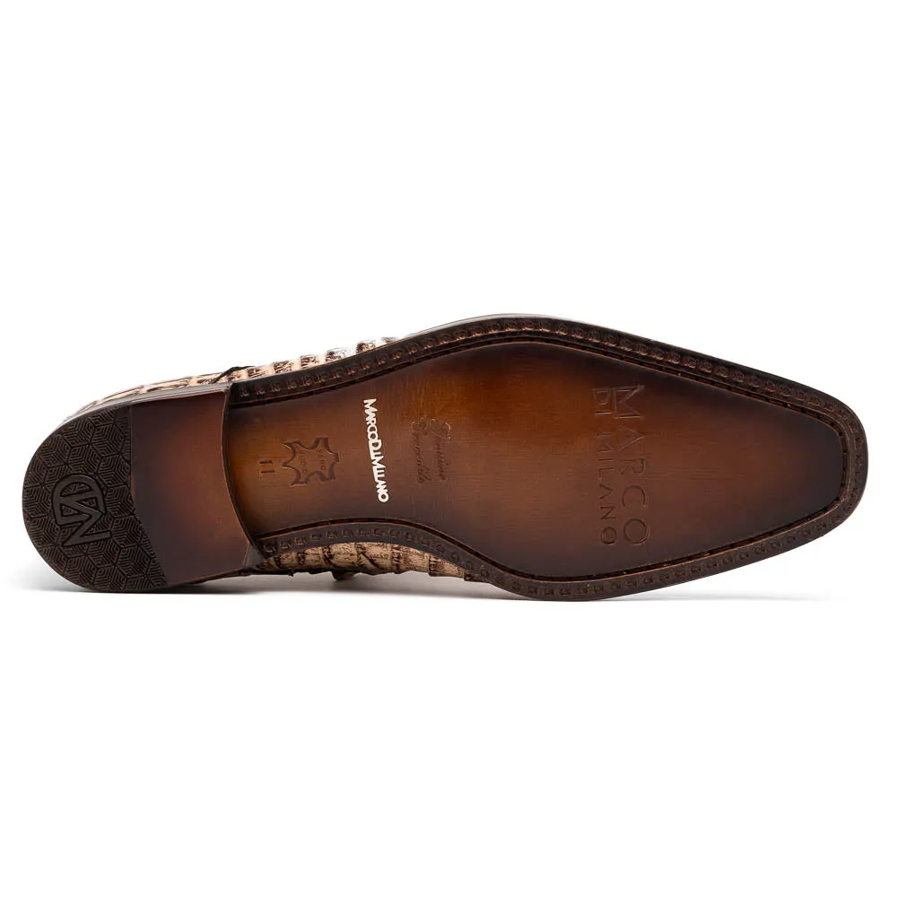 Marco Di Milano Apricena Caiman Crocodile Derby in Orix