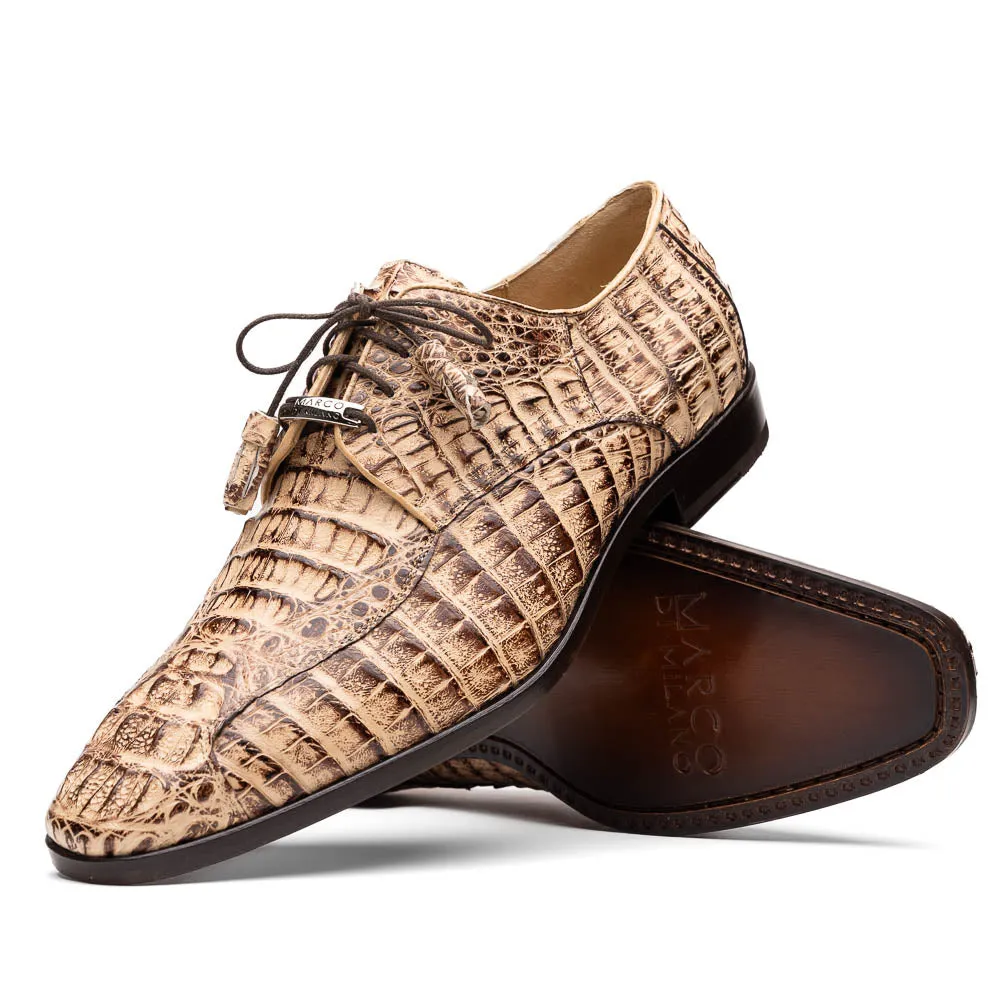 Marco Di Milano Apricena Caiman Crocodile Derby in Orix