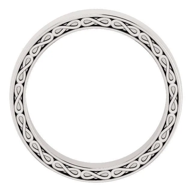 Matthew Infinity-Inspired Wedding Band