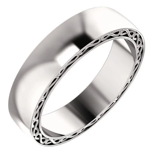 Matthew Infinity-Inspired Wedding Band