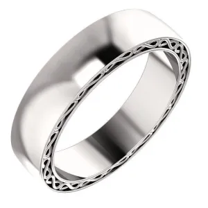 Matthew Infinity-Inspired Wedding Band