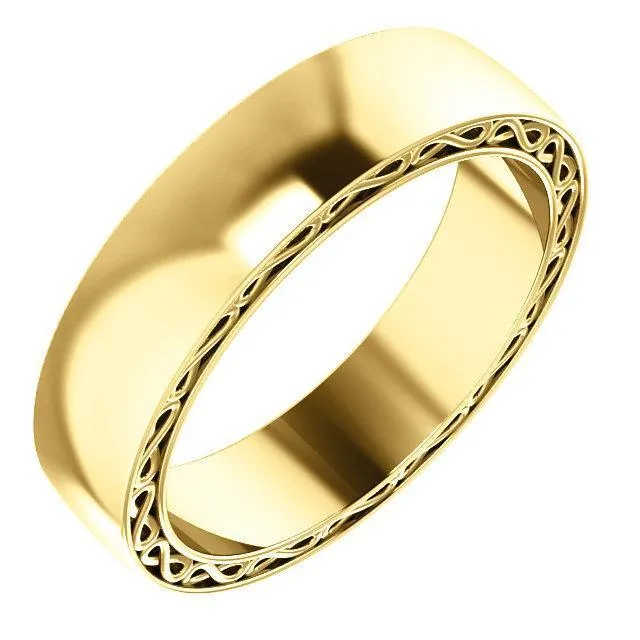 Matthew Infinity-Inspired Wedding Band