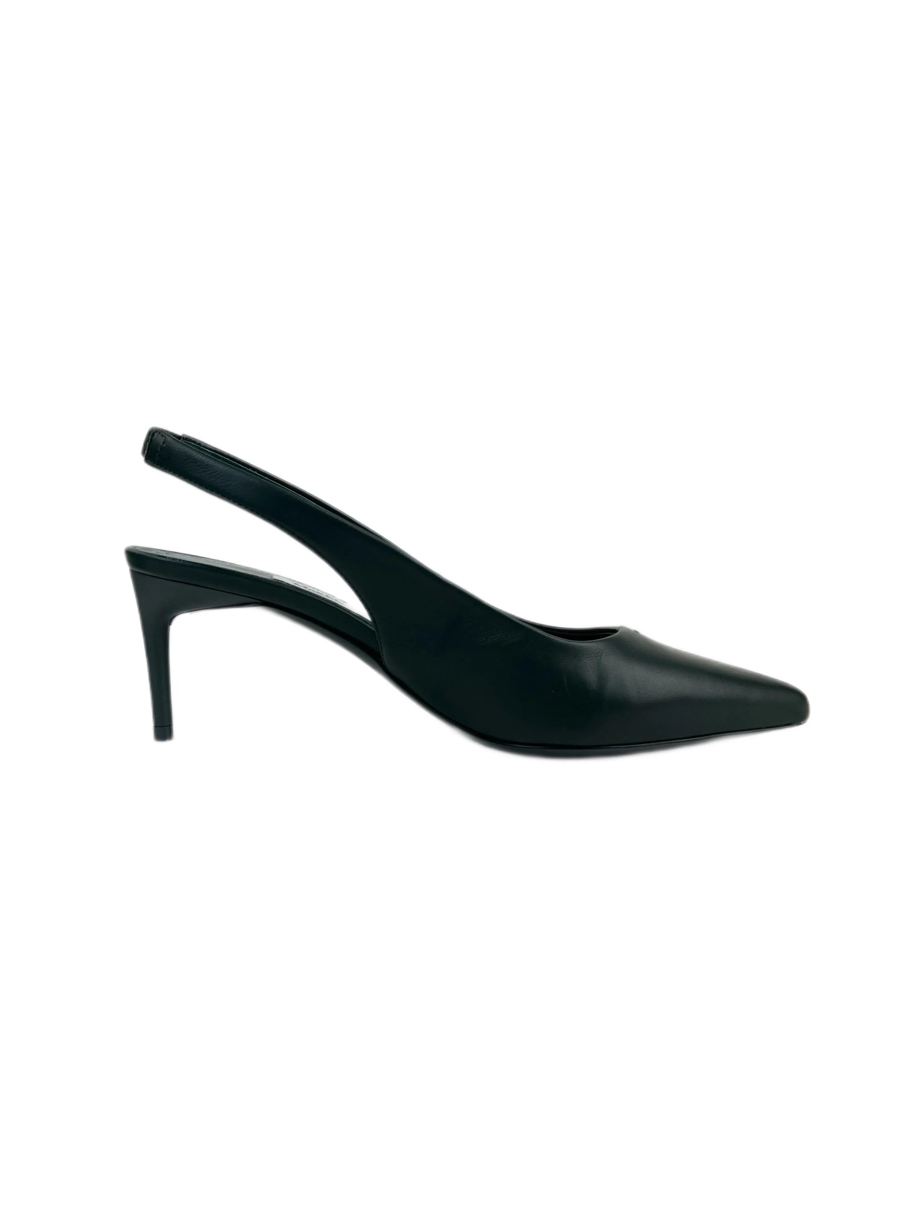 Max Mara Women's Giada Sally Leather Slingback Pumps Size 6 NWT