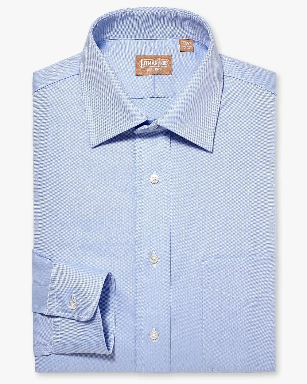 Medium Spread Royal Oxford Blue - Classic