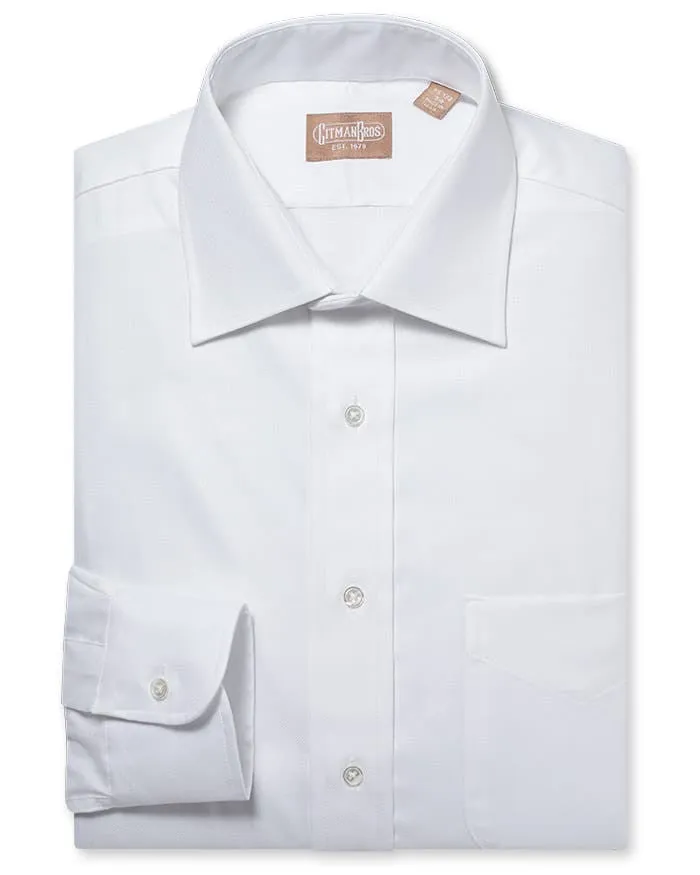 Medium Spread Royal Oxford White - Classic