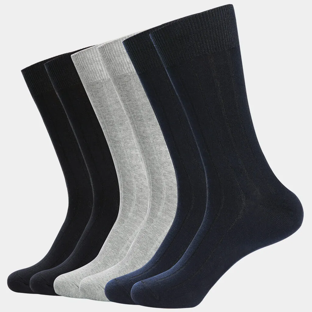 MEN'S BUSINESS DRESS SOCKS 8PACK/6PACK