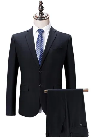 Men's Business Suit Up To 3XL(Pants Jacket)