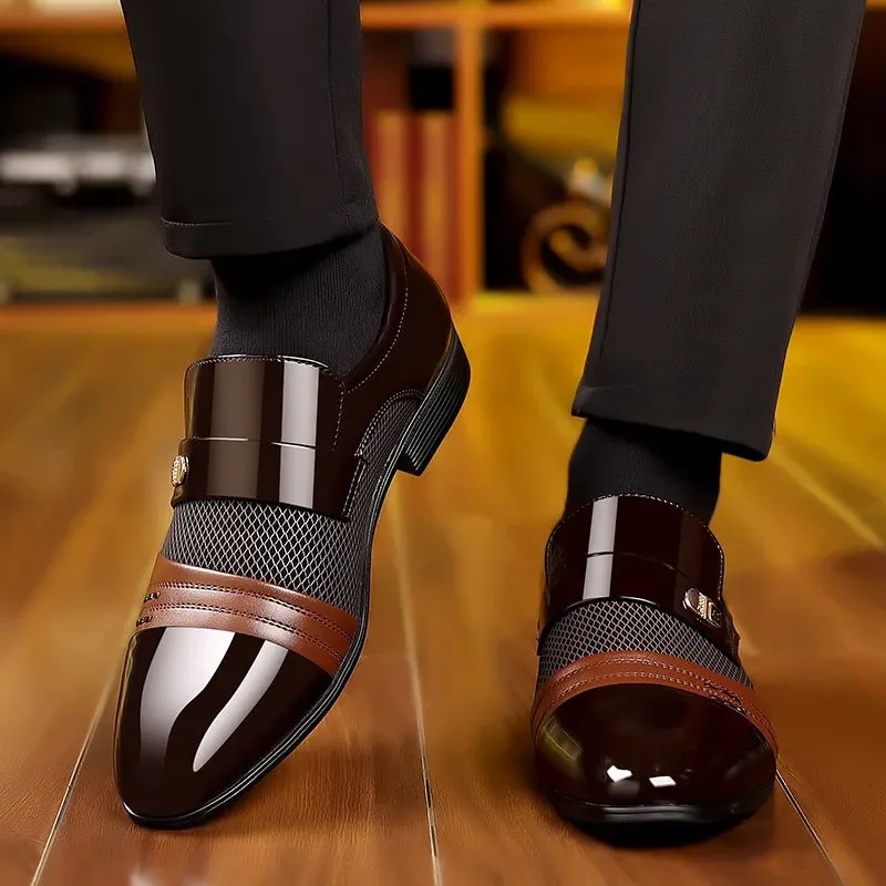 Men's Classic Slip-On Dress Shoes