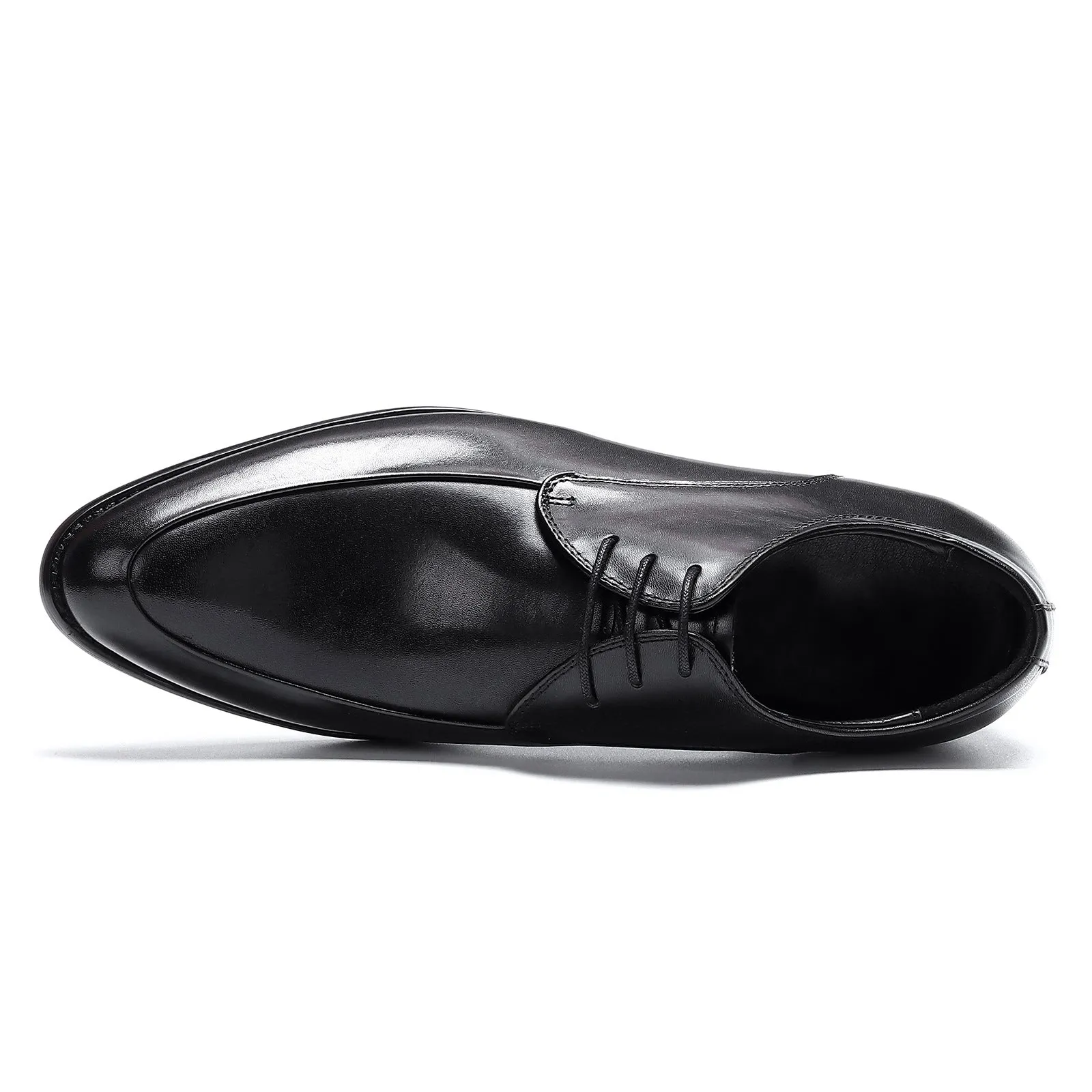 Men's Leather Business Leather Shoes Lace-up Low-Top Pointed Toe Wedding Shoes Men's Formal Shoes23101
