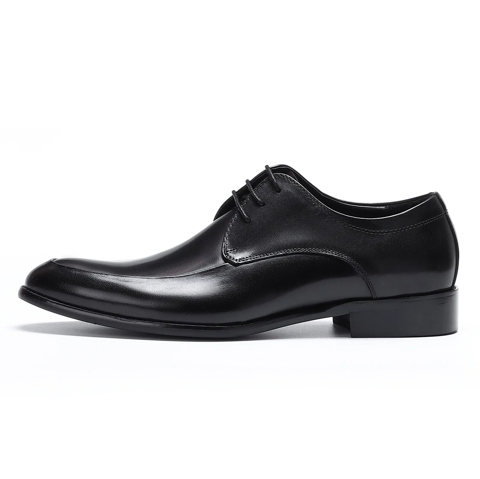 Men's Leather Business Leather Shoes Lace-up Low-Top Pointed Toe Wedding Shoes Men's Formal Shoes23101