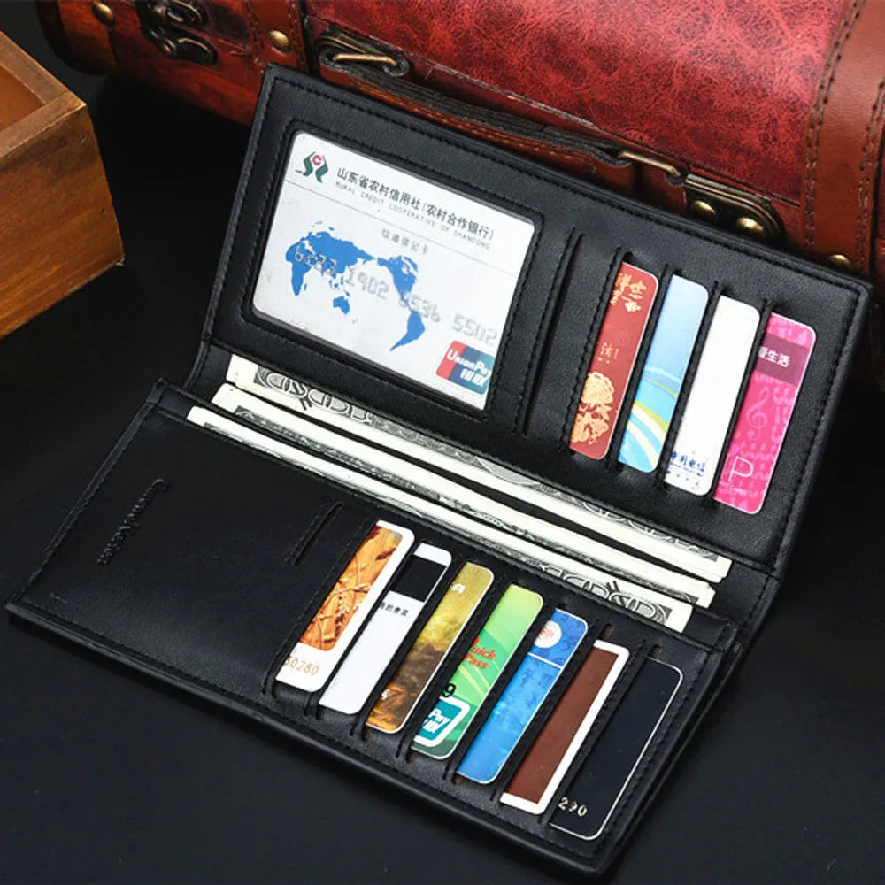 Men's Leather Business Wallet