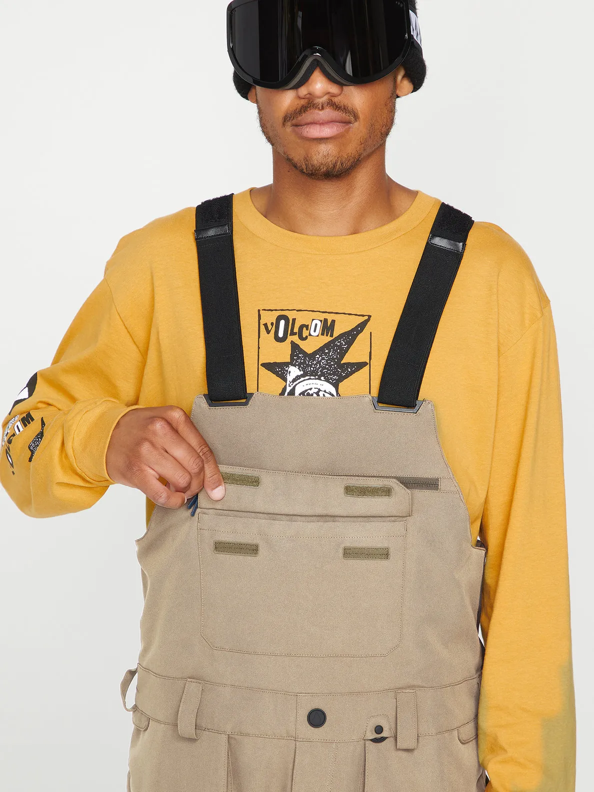 Mens Roan Bib Overall Snow Pant