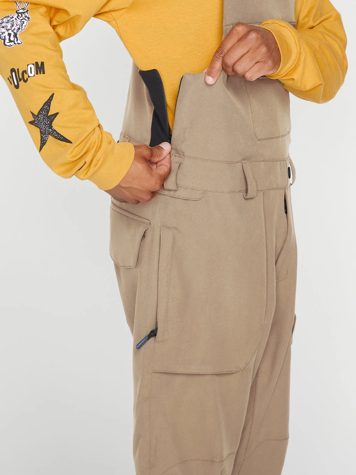 Mens Roan Bib Overall Snow Pant