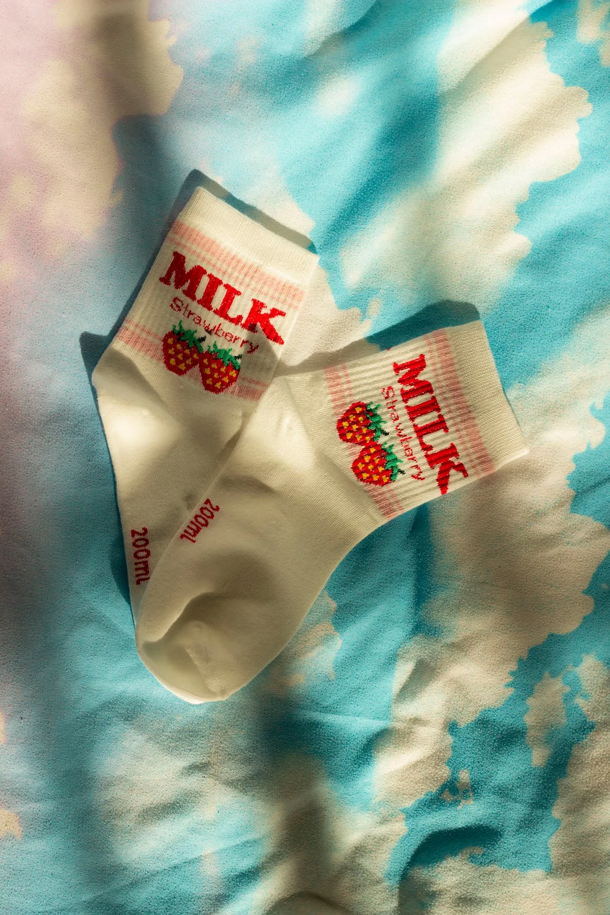 Milk Carton Socks