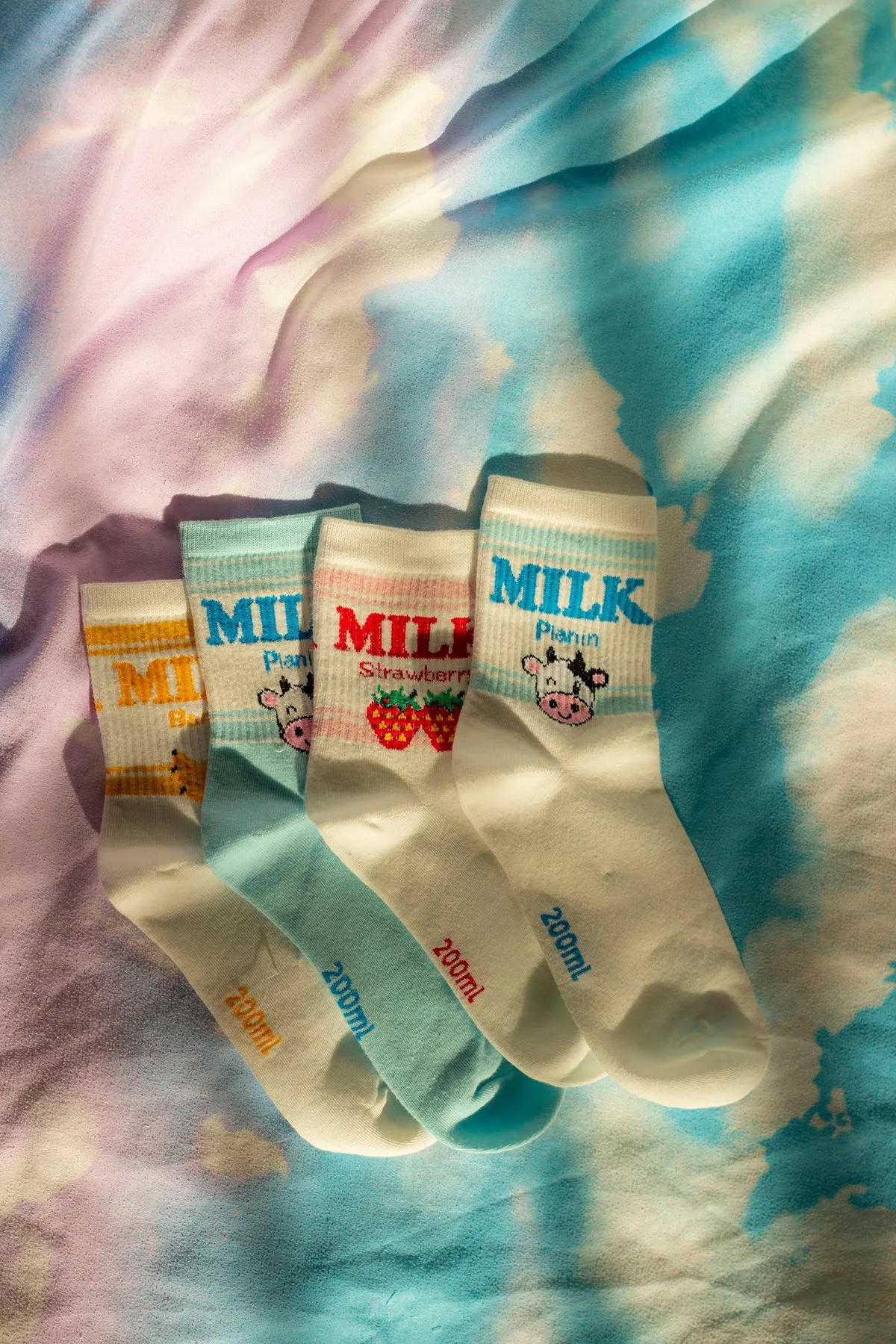 Milk Carton Socks