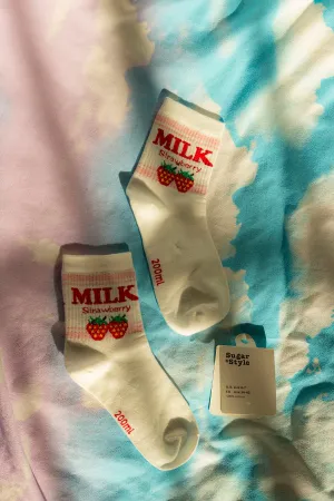 Milk Carton Socks