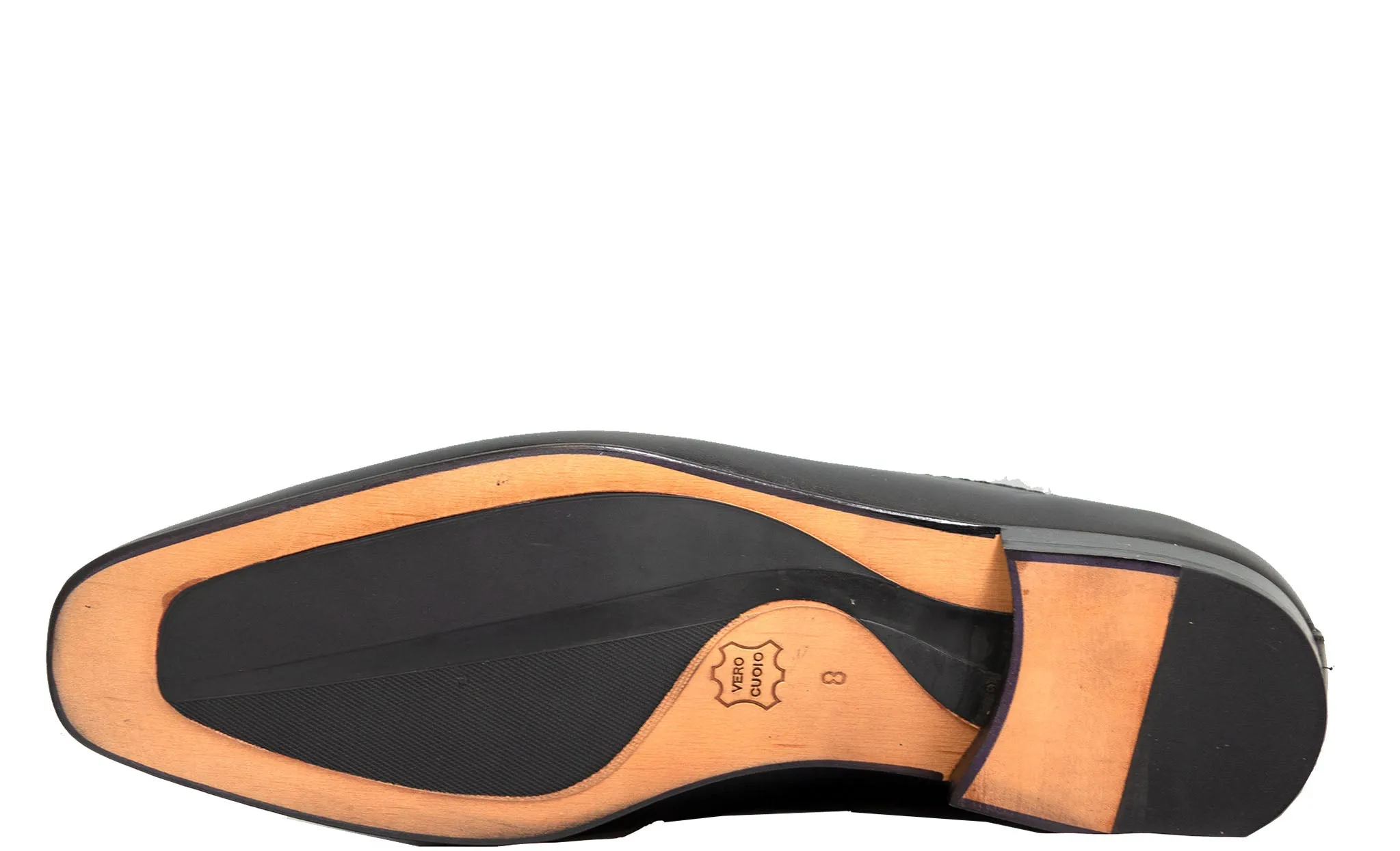 Mirage Black Dress Leather Shoes 3751