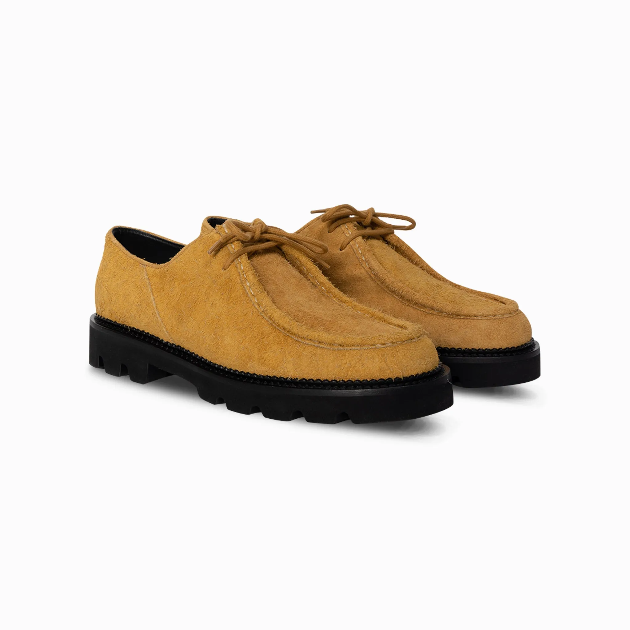 Moc-Toe Derby - Wheat