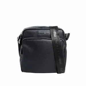 Momodesign Tracolla Business Unico in Saffiano Nero