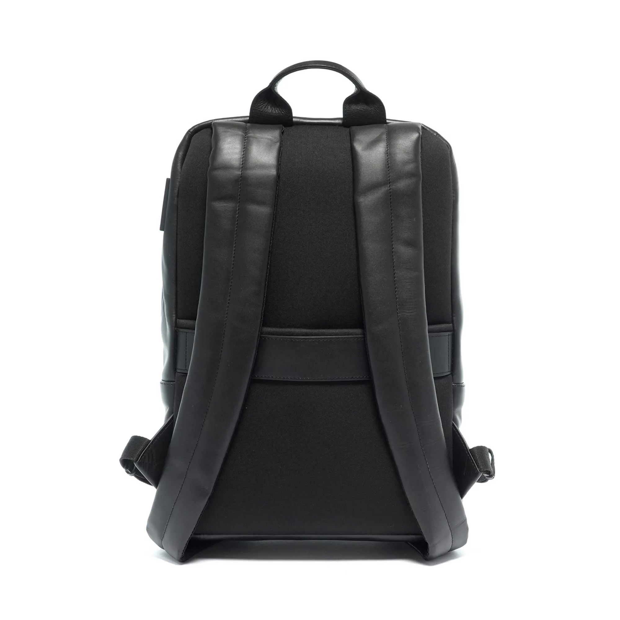 Momodesign Zaino Business Detail in pelle nero