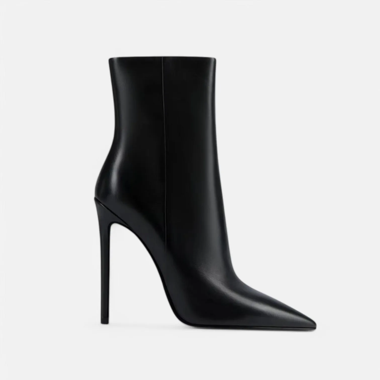 Monacogents | Pointed Toe High-Heel Ankle Boots