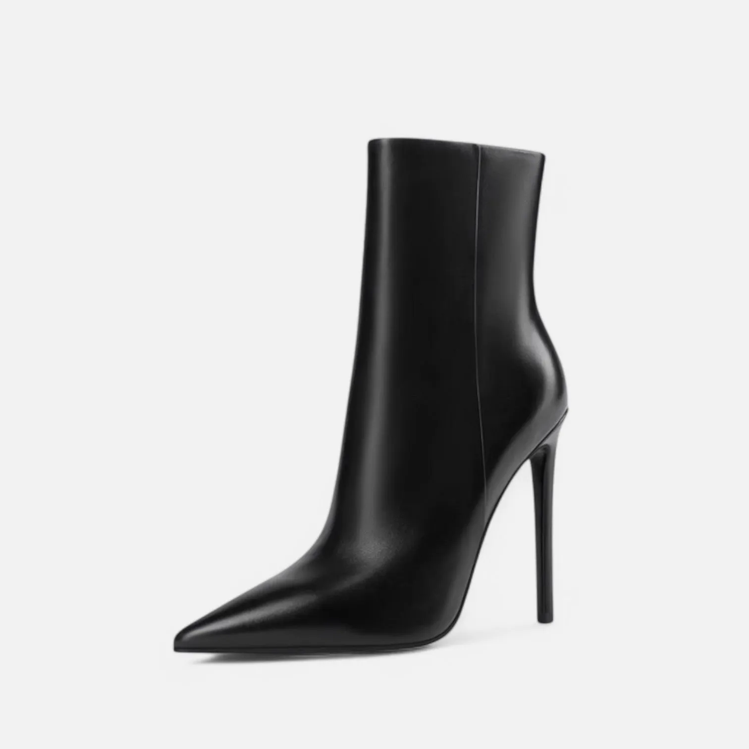 Monacogents | Pointed Toe High-Heel Ankle Boots