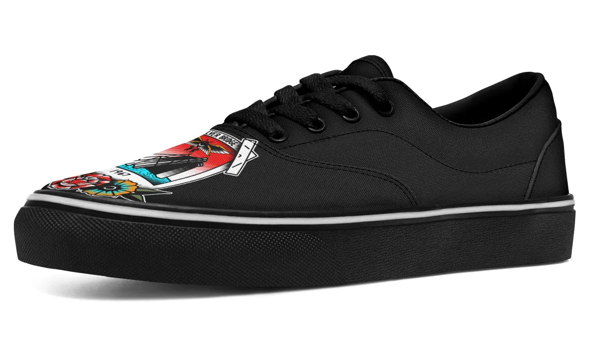Mothman Photo Classic Shoes