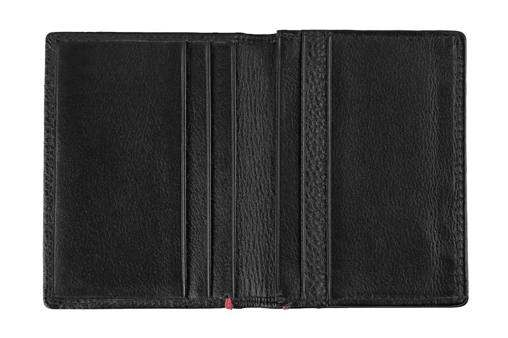 Nappa Business Card Wallet Black
