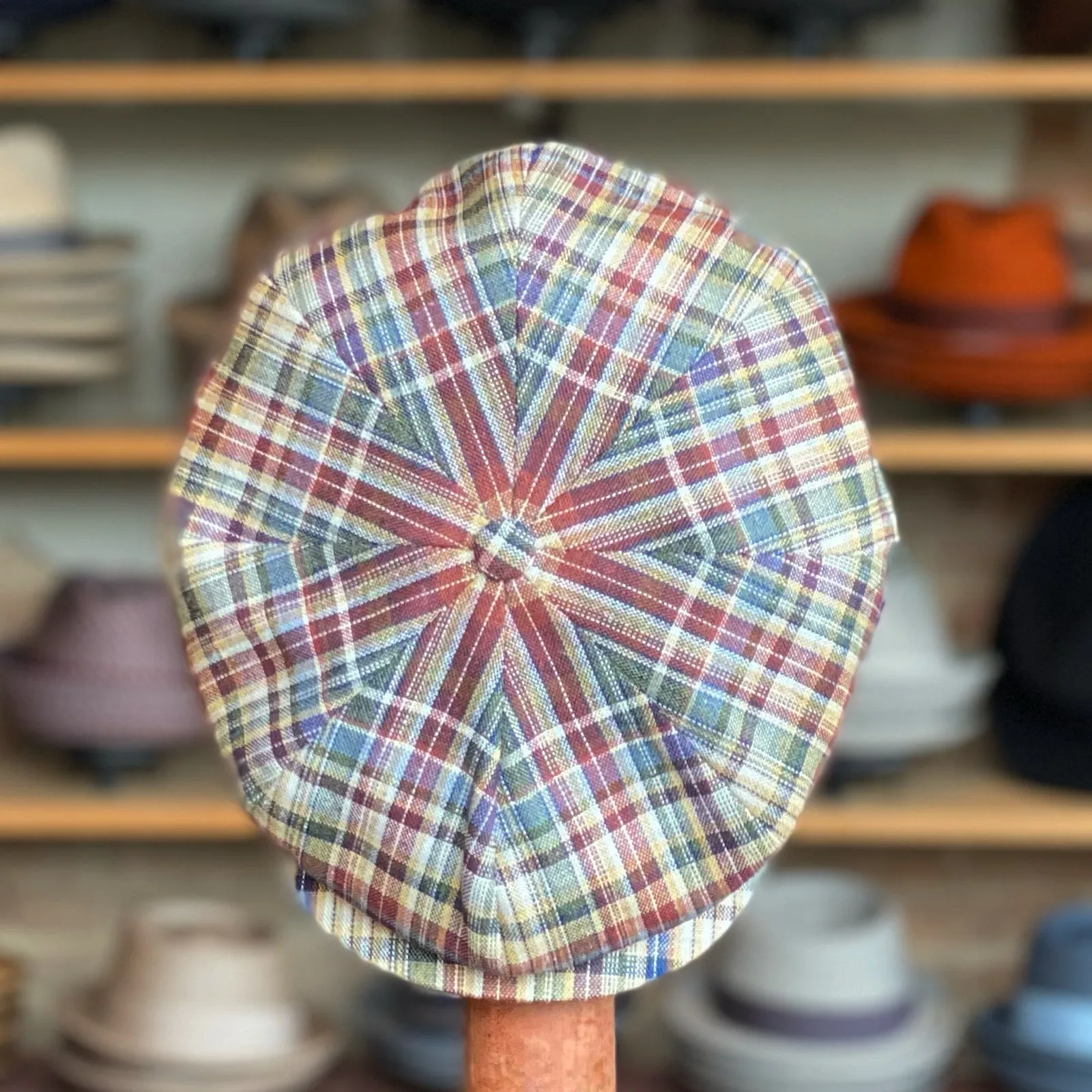 Natural Plaid Hatteras