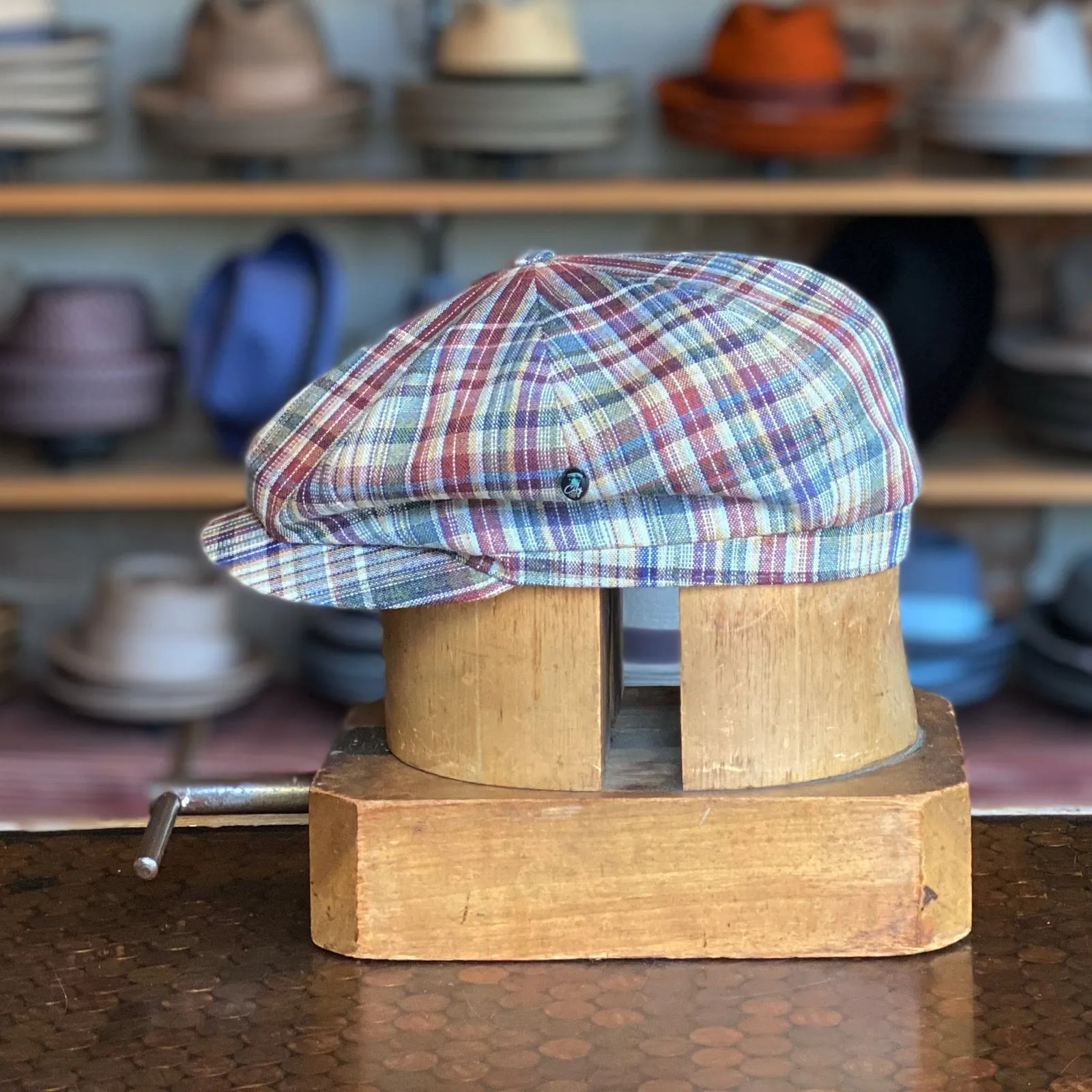 Natural Plaid Hatteras