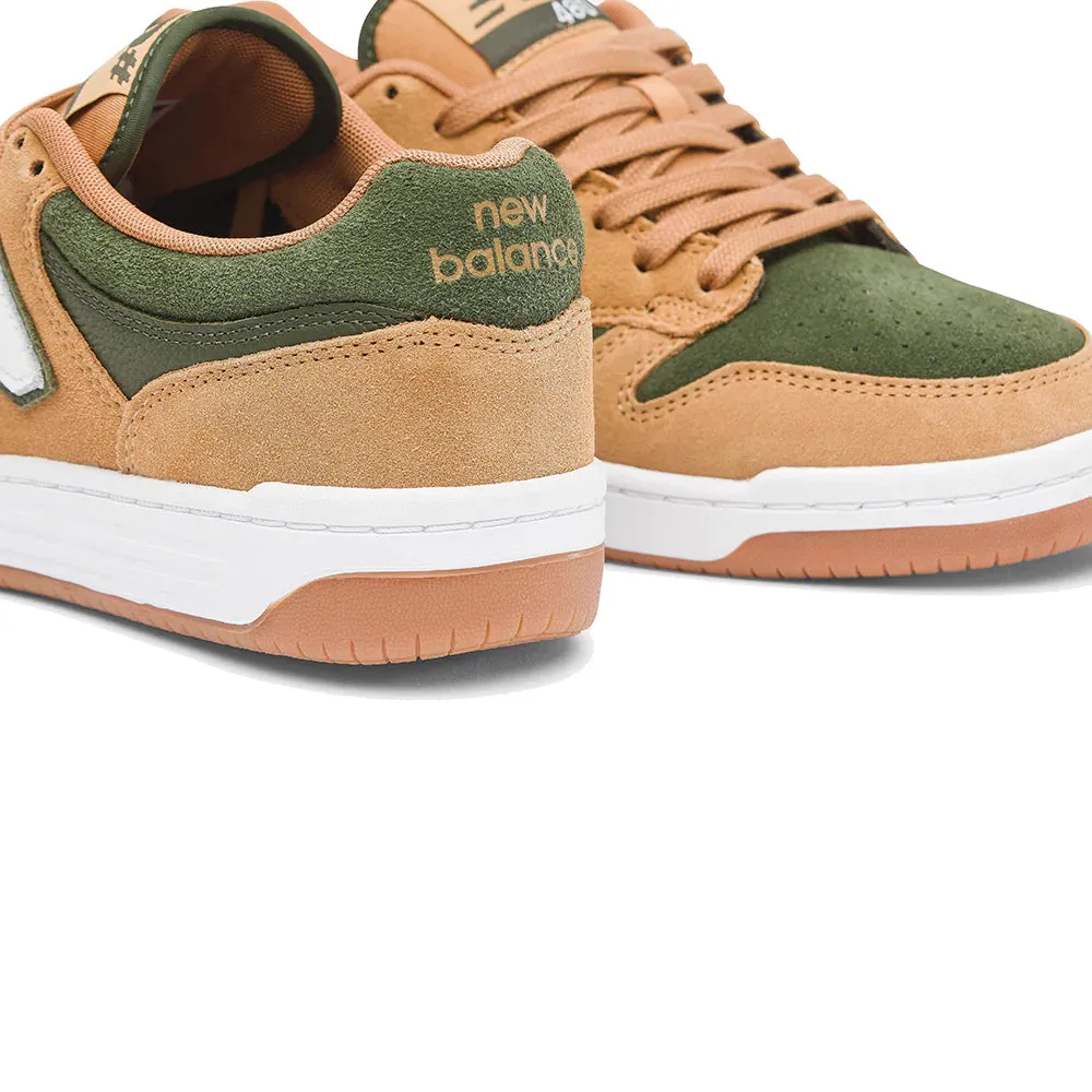 New Balance Numeric 480 Skateboard Shoes - White / Orange