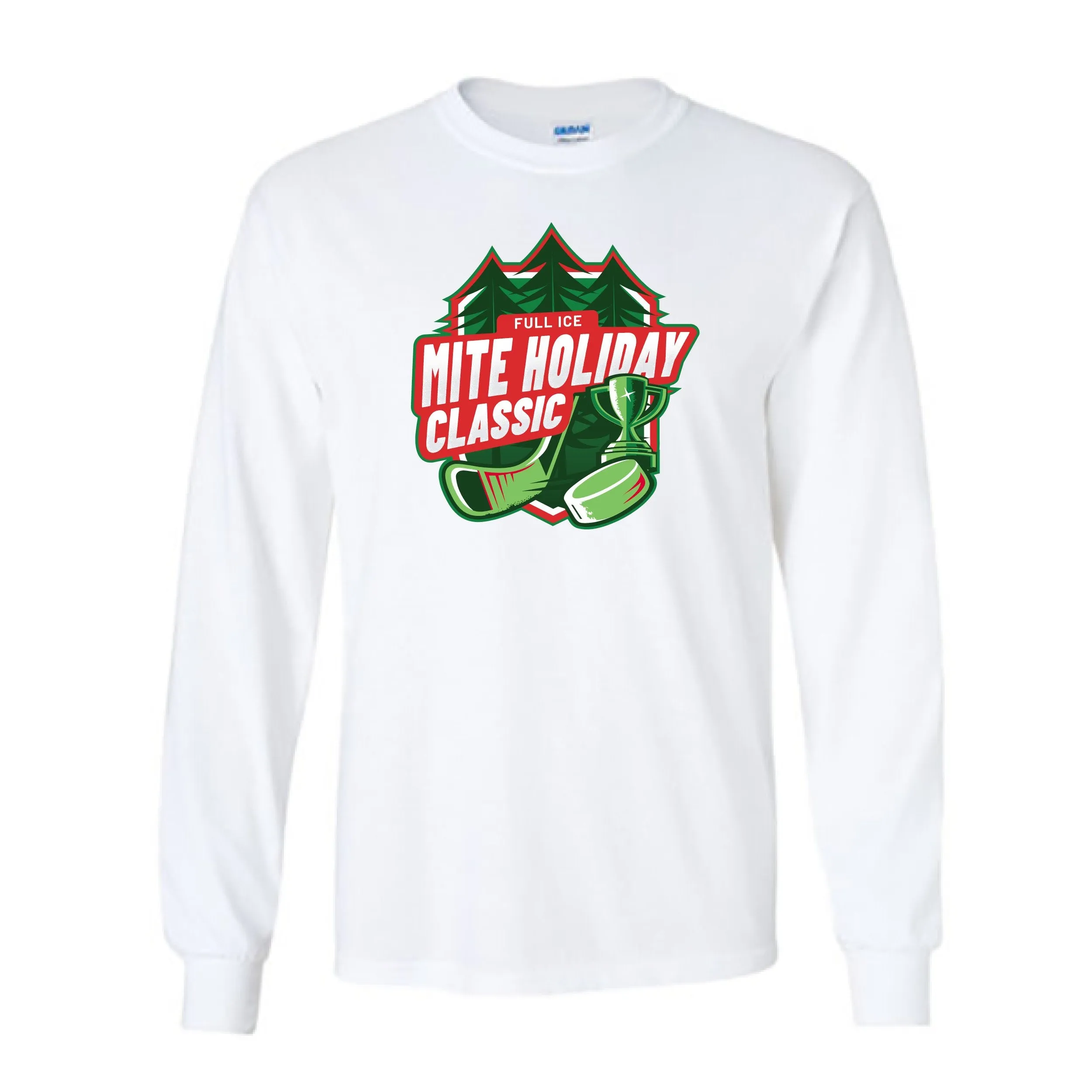 Next Level Long Sleeve Shirts Full Ice Mite Holiday Classic