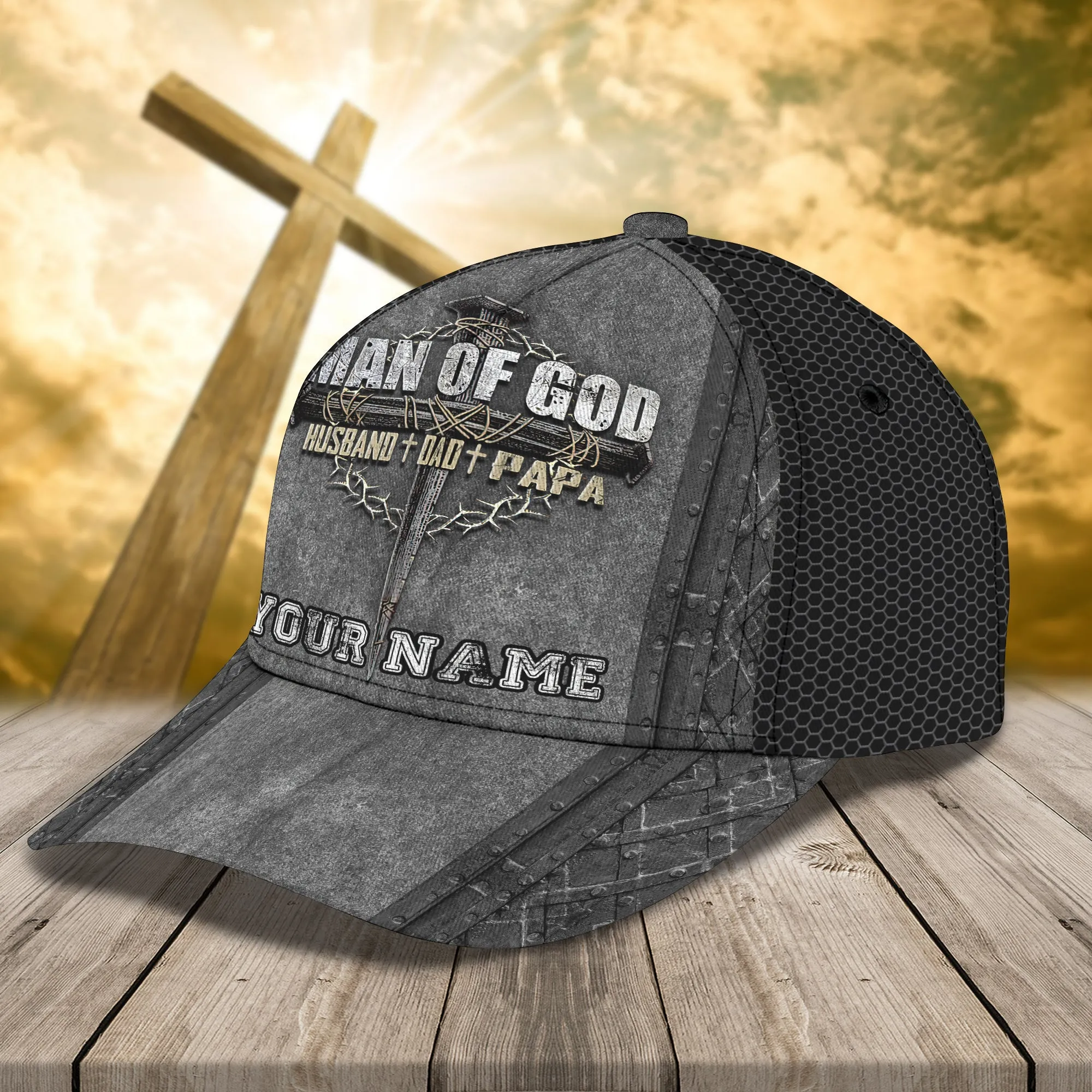 nnta - Personalized Name Cap - Man Of God