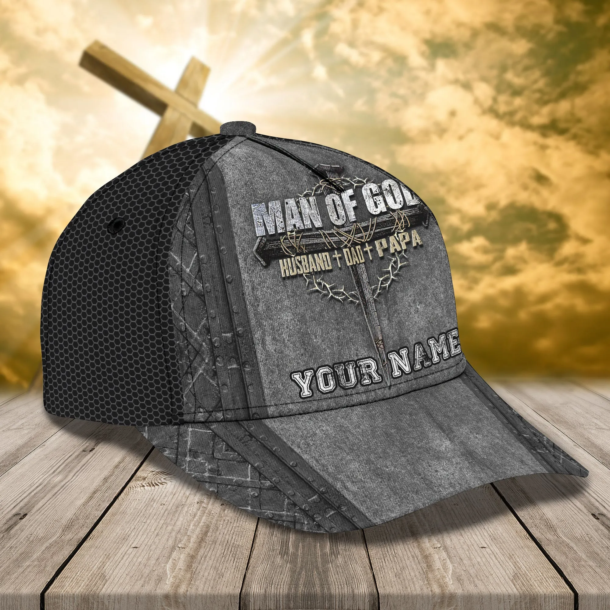 nnta - Personalized Name Cap - Man Of God