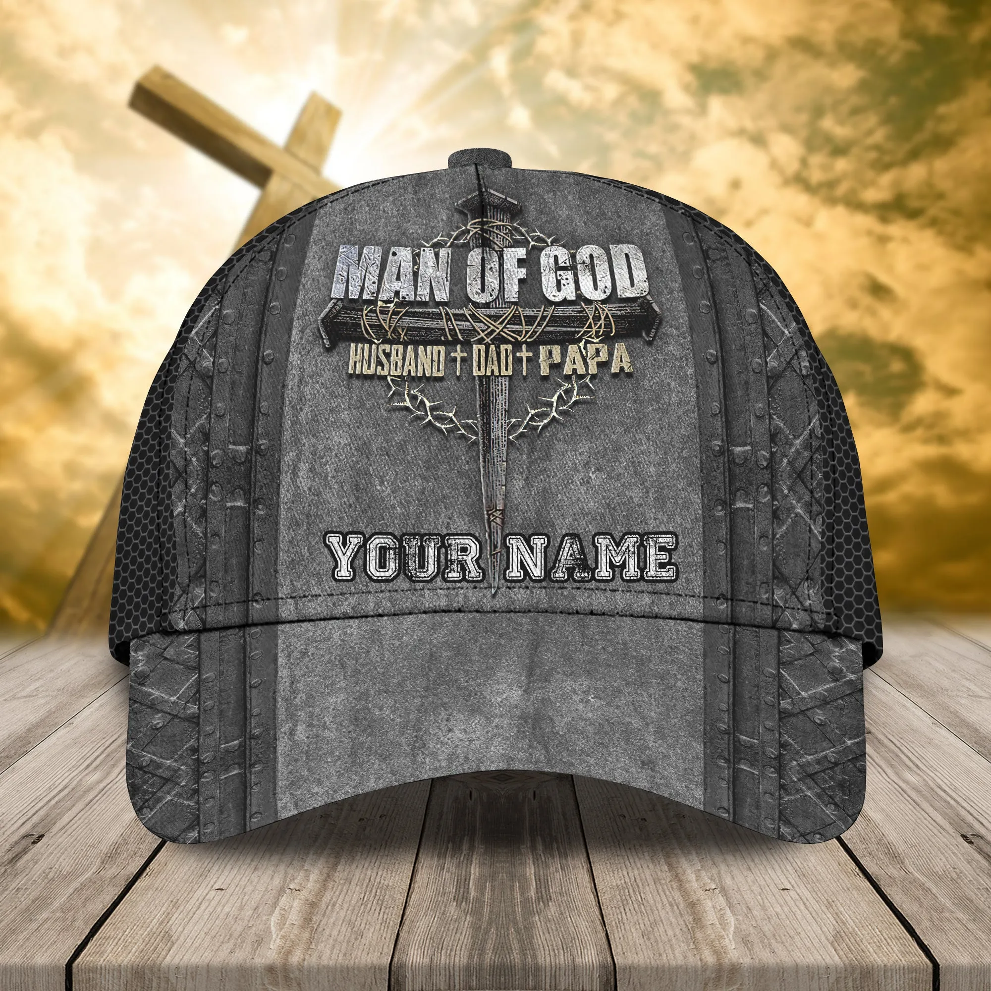 nnta - Personalized Name Cap - Man Of God