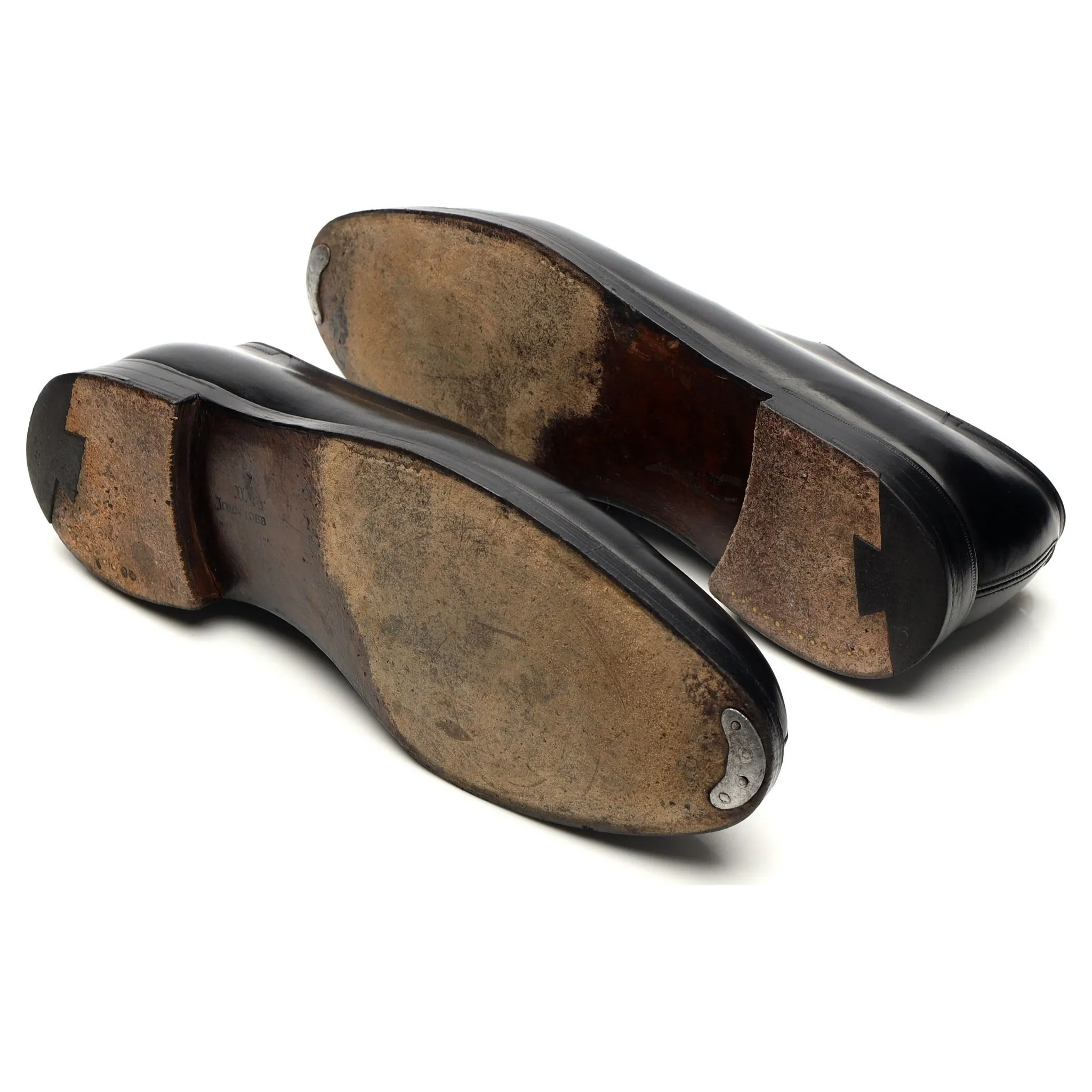 'Norway' Black Leather Split Toe Derby UK 11 E