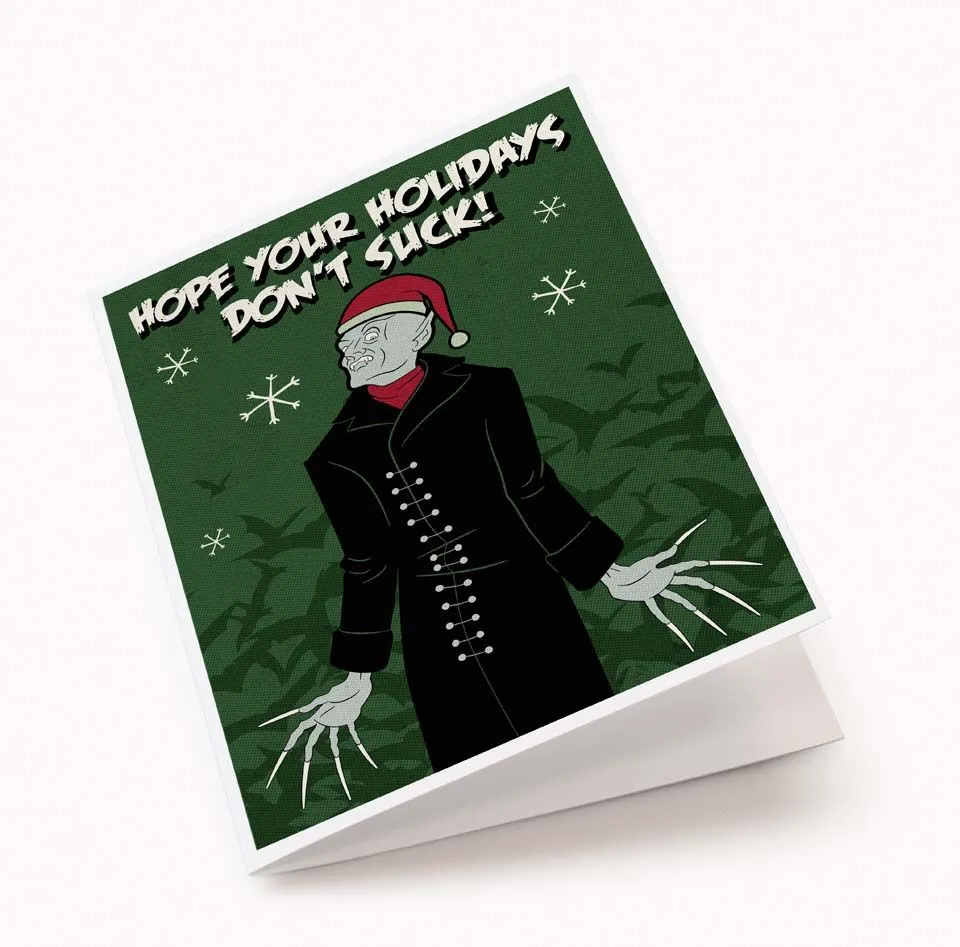 Nosferatu Christmas Card