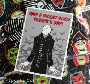 Nosferatu Father's Day Card