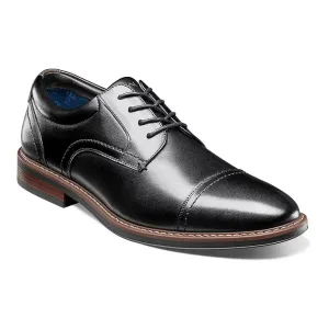 Nunn Bush Cap Toe Black  81410