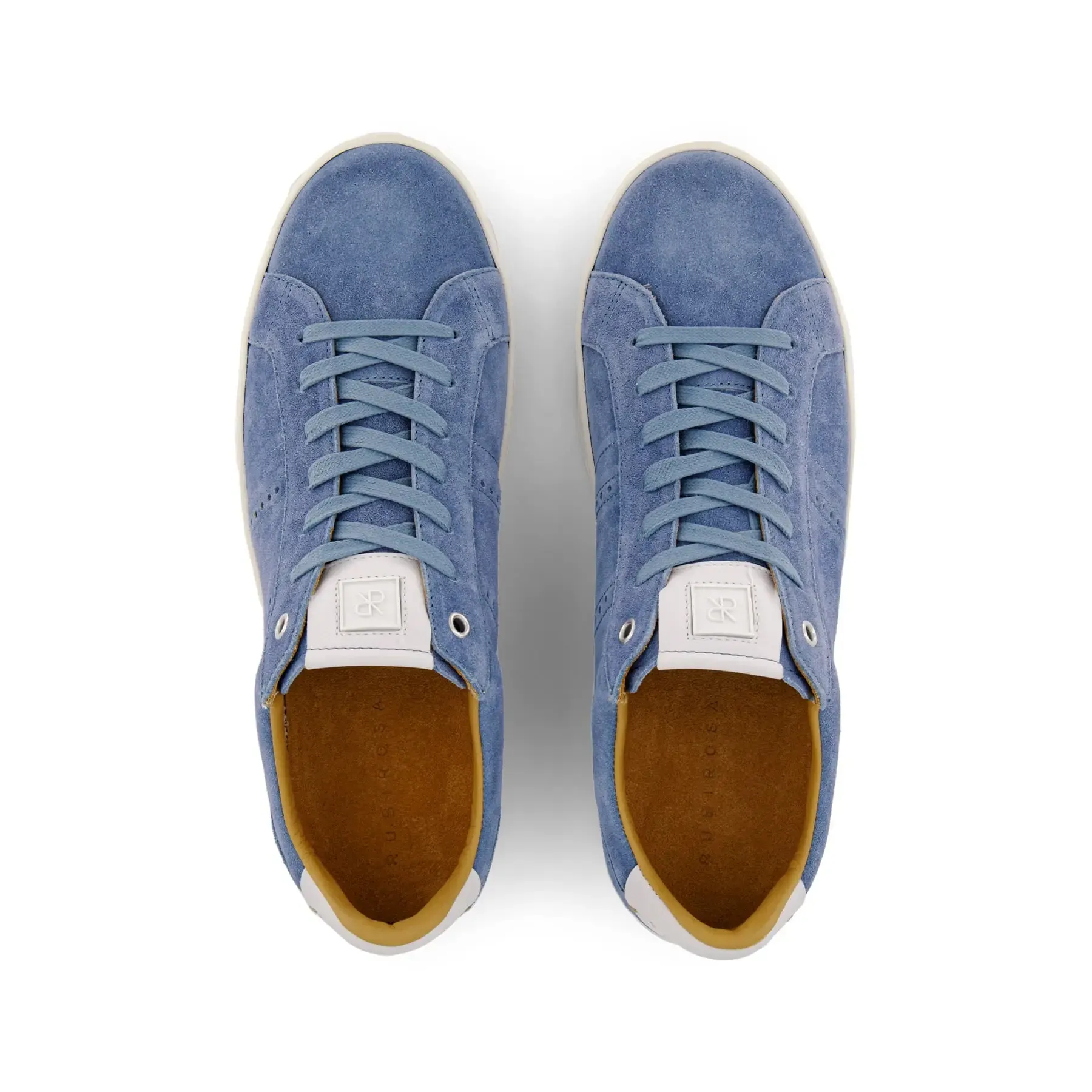 ODILE MEN'S SUEDE SNEAKER - BLUE